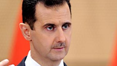 Syria's President, Bashar al-Assad.