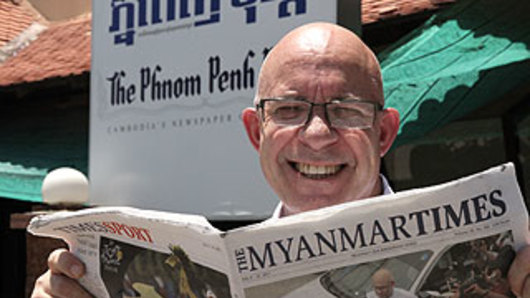 The West Australian co-owned major papers in Myanmar and Cambodia.