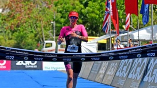 Penny Slater has been a force on the cross triathlon trail this year