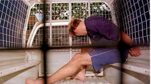 Brendon Berichon, in custody in Darwin in 1998.