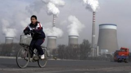 A coal-fired power plant in Shanxi province. Chinese lenders are funding $US36 billion of coal projects across the world