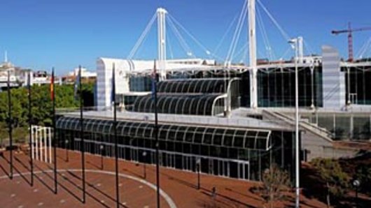 Demolished in the redevelopment of Darling Harbour: Philip Cox's Exhibition Centre.