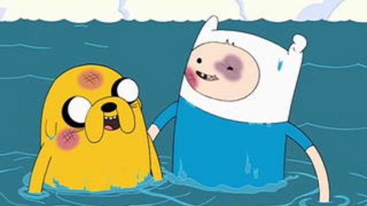 Best buddies: Finn and Jake.