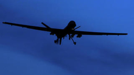 A US Reaper drone.