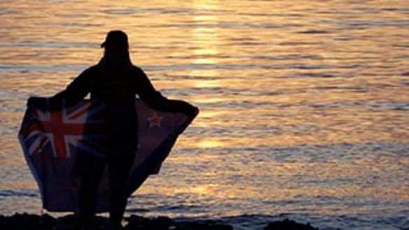 Anzac Cove in Gallipoli, Turkey.
