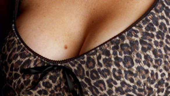 "It was like my boobs had a growth hormone all of their own."