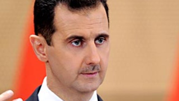 Syria's President, Bashar al-Assad.