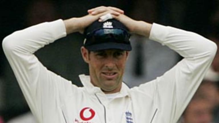 English cricketer Marcus Trescothick.