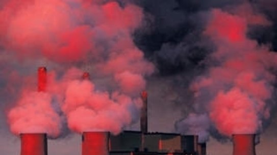 Carbon emission are down.