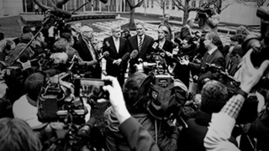 Behind the scenes of a leadership spill