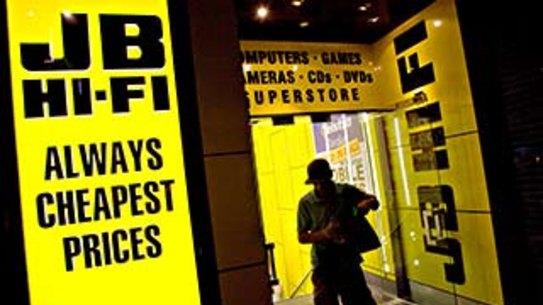 JB Hi-Fi posts modest growth (Thumbnail)