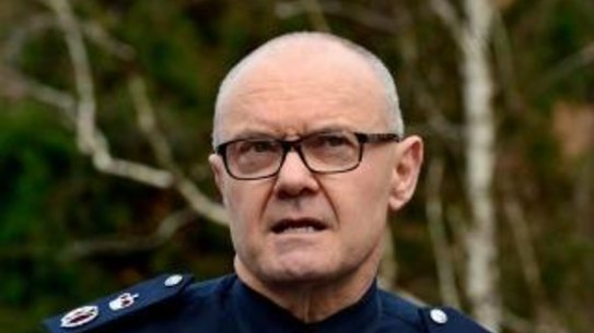 Former police commissioner Ken Lay. 