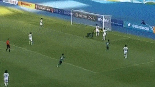 Alou Kuol’s scorpion kick goal for the Olyroos has been nominated for FIFA’s Puskas award.