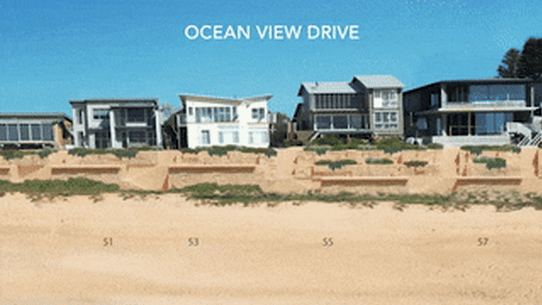 Central Coast seawall