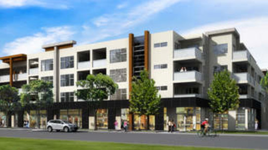 Construction of an affordable unit complex - similar to this block - will be built at Brisbane's North Quay. This image is representative only.