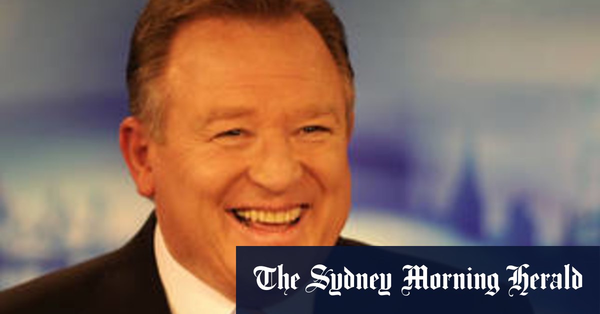 Channel Nine newsreader Peter Hitchener unable to finish ...