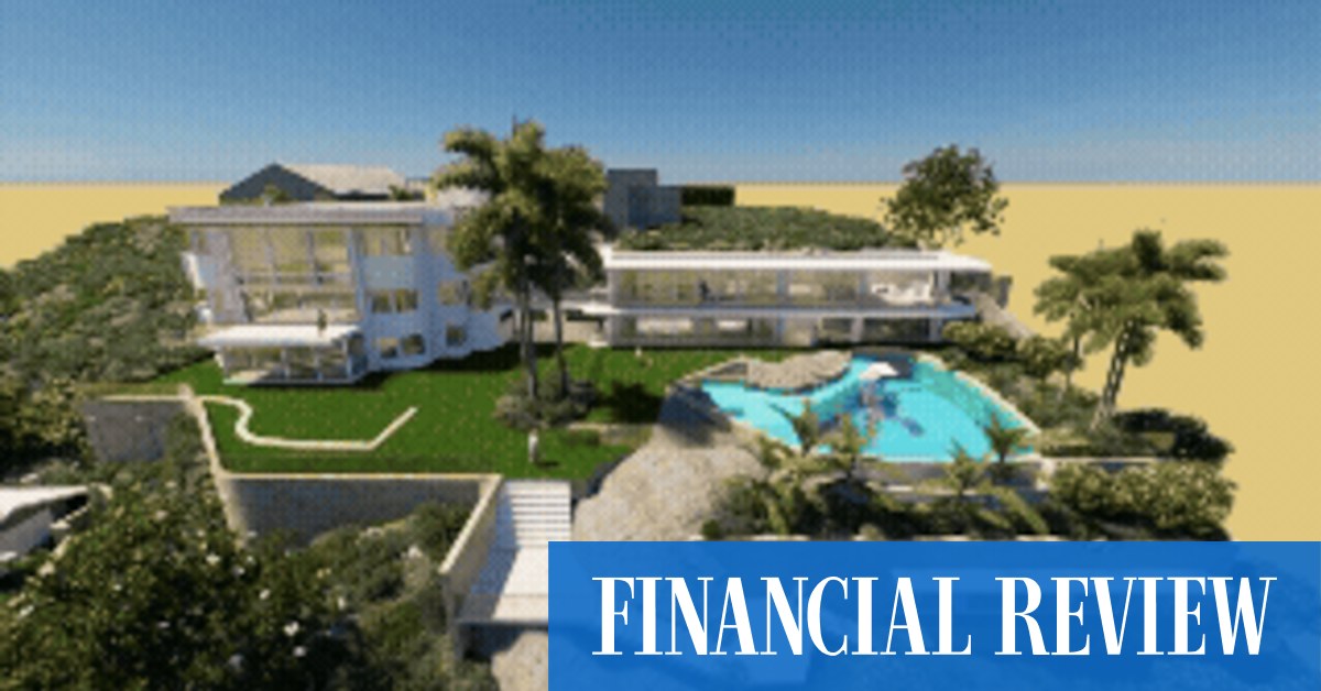 afr.com - Emma McGrath-Cohen - Billionaire hedge fund investor Coffey plots sprawling Mosman mansion