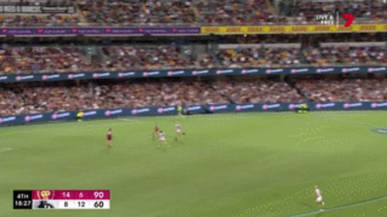 Charlie Cameron shows his zip and boots a goal.