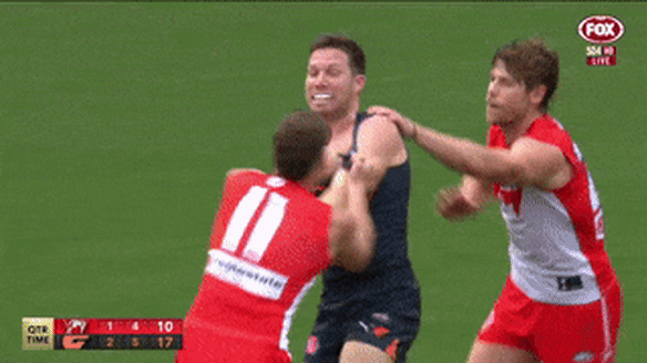 The Tom Papley v Toby Greene stink.