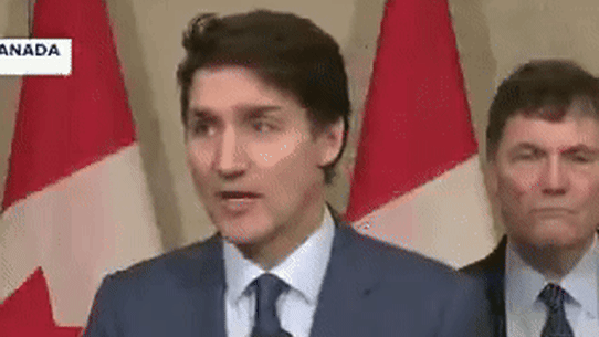 Justin Trudeau calling Donald Trump’s tariff’s a “very dumb thing”.