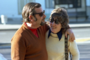 John and wife Sally in June, 1973. 