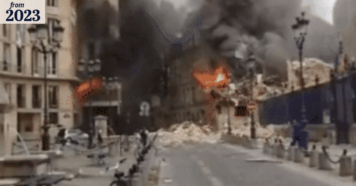 Paris explosion on Left Bank injures dozens