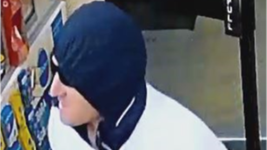 Police are looking for this man in relation to a violent robbery in Margate overnight. 