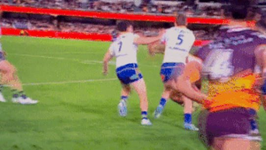 Mitchell Moses fractured his eye socket when clashing heads with Sean Russell