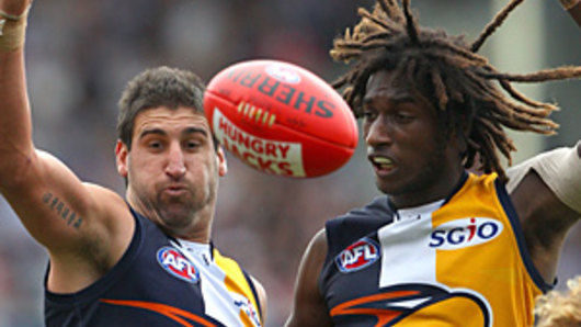 Dean Cox mentored Nic Naitanui at West Coast before retiring in 2014.