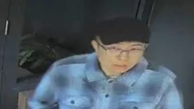 Police have released more images of a man they claim poured hot coffee over a baby in a Brisbane park.