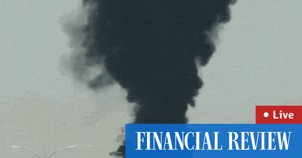 Taylor pitches $950m-a-month fuel tax cut if oil tops $US100; Flames, smoke seen near Saudi airport