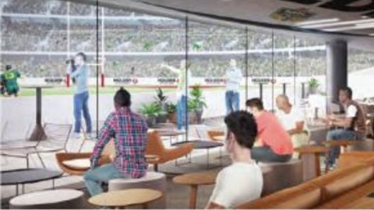 A field level bar is another idea for a revamped Gabba.