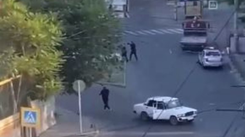 Gunmen kill at least six police and a priest in attacks in Dagestan