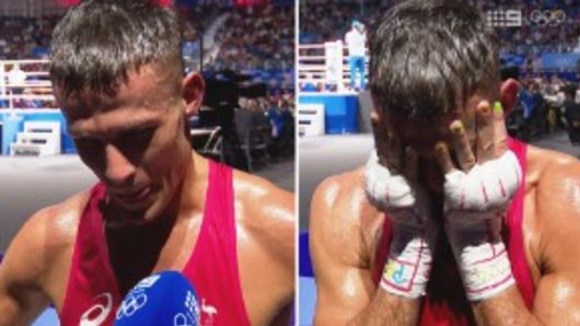 ‘I feel like a failure’: Australian boxer breaks down in confronting interview