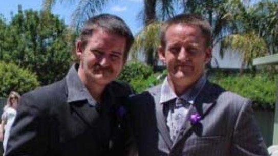 Clinton Austin, left, and his brother Shaun.