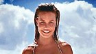 One of the people who appear in new TV adverts aimed at promoting tourism into Australia launched on Thursday February 23 2006 by Tourism Australia . Image supplied TA.Lara Bingle