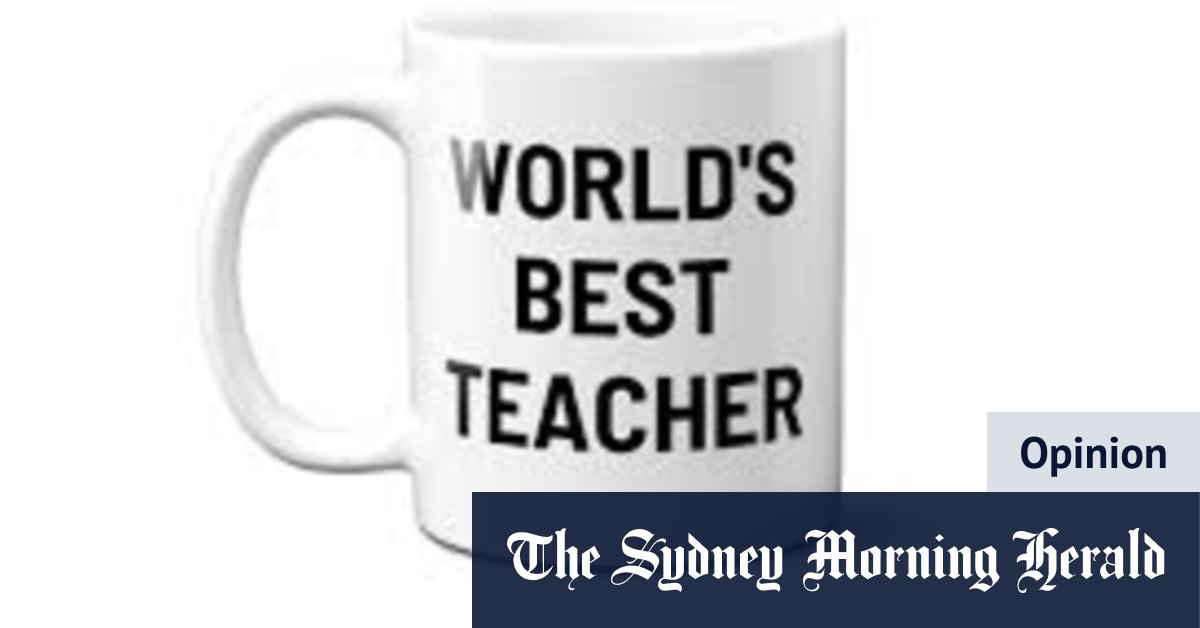 Teachers work hard. They deserve better than your tacky novelty mug