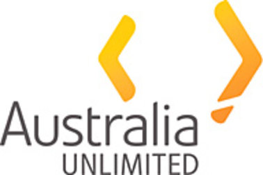 The Australia Unlimited logo.
