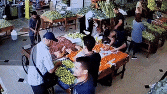 A pager explodes in Lebanon.