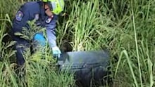 Thai police say the girl's body was stuffed into a suitcase.