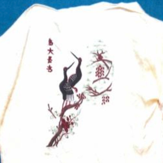 The kimono seized from the 1988 Huntingdale sex attack. 