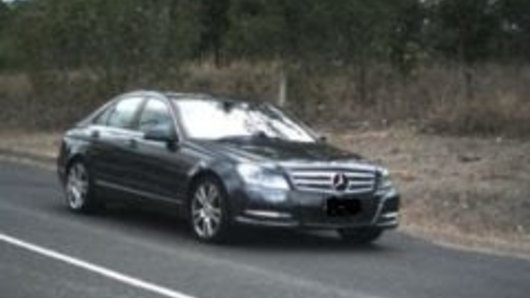 Police are still interested in the movements of a black Mercedes-Benz on January 22.