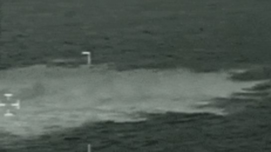 Gas leak in the Baltic.