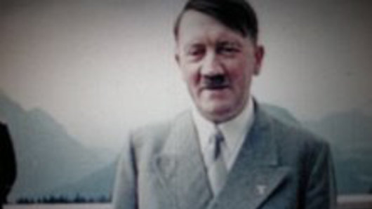 Hitler relaxes. 