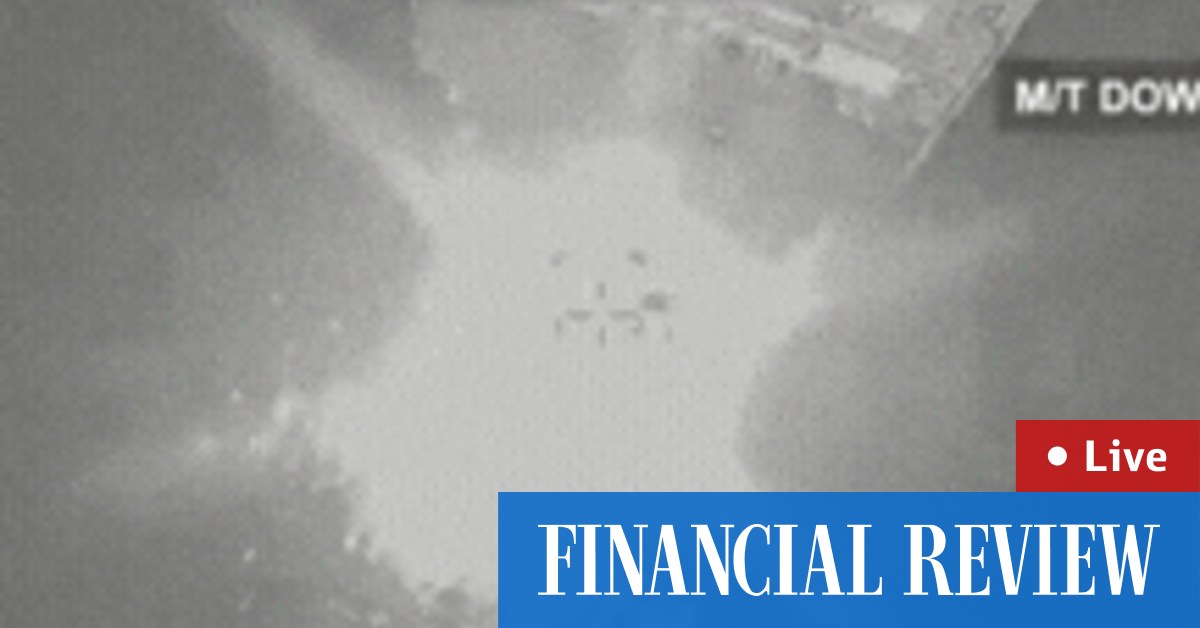 afr.com - US strikes Iran live updates: US strikes oil tankers