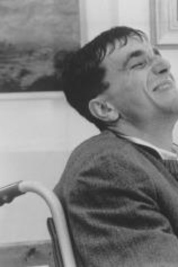 Confiné dans un fauteuil roulant : Daniel Day-Lewis dans le rôle de Christy Brown, avec Brenda Fricker, dans My Left Foot.