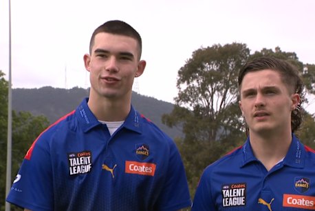 Two best mates, Lachy Dovaston and Xavier Taylor, reveal their hopes leading into the AFL draft.