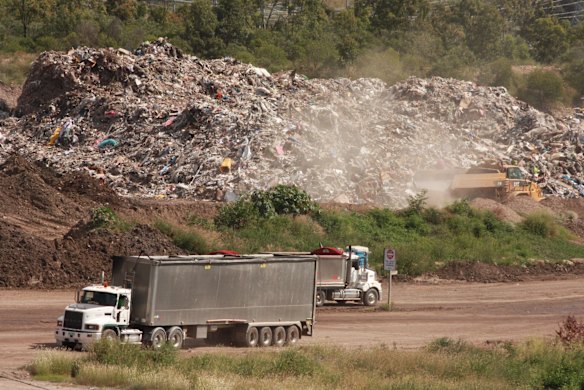 The waste facility at Swanbank, Ipswich, in 2018.