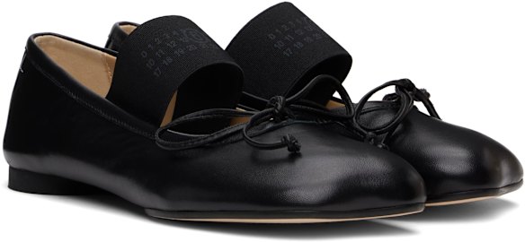 English wants to replace her Maison Margiela shoes that have worn out.