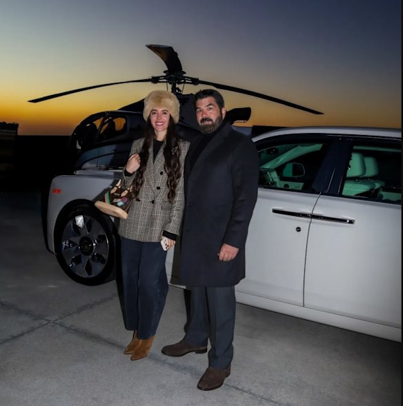 Hanrine chief executive Carlos de Miguel at Cars on 5th, an automotive event in Naples, Florida